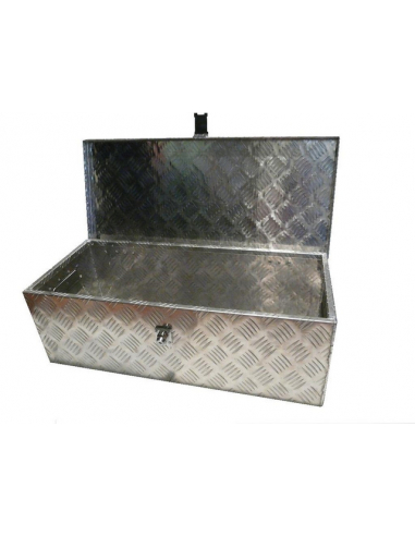 Coffre de rangement Aluminium - 50 L - Dimensions intérieures	710 × 290 × 230 mm
