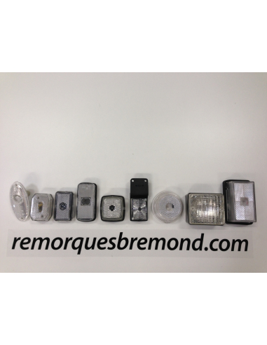 Feux de position avant blanc