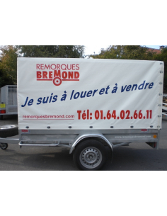 Location remorque bâchée...