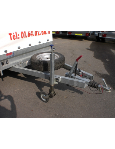 Location remorque bâchée HUBIERE