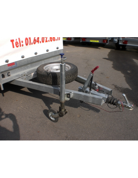 Location remorque bâchée HUBIERE