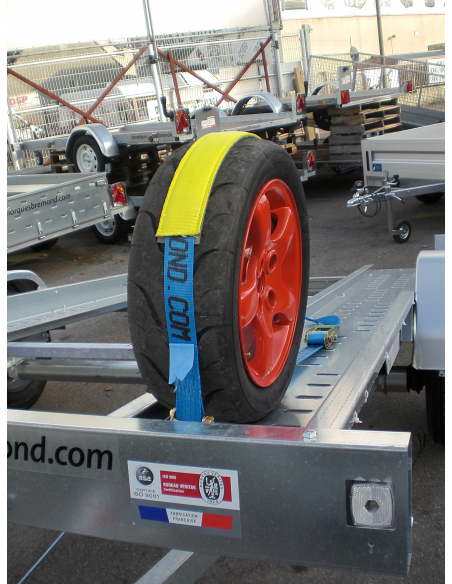 Sangle de roue 3 points avec fourreau
