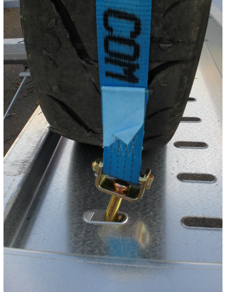 Sangle de roue 3 points avec fourreau