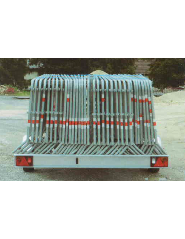 Remorque Porte Barrière x38