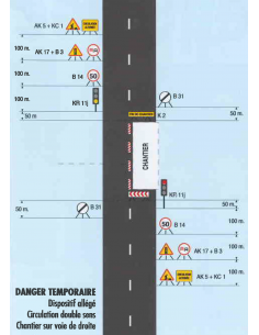 Remorque Porte panneaux 2