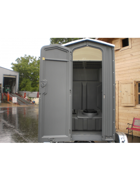 Remorque toilette autonome roulante
