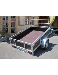 Remorque ERDE EXPERT LCB 201 + Option Porte-échelle