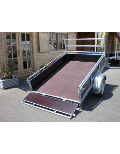 Remorque ERDE EXPERT LCB 201 + Option Porte-échelle