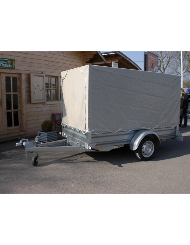 Remorque ERDE EXPERT PLM150 Freiné