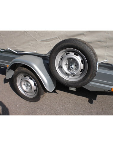 PLM 150 - Roue de secours et son support (option)