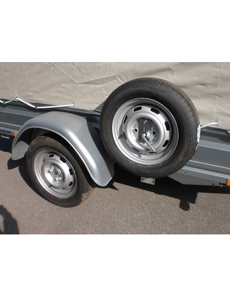 PLM 150 - Roue de secours et son support (option)