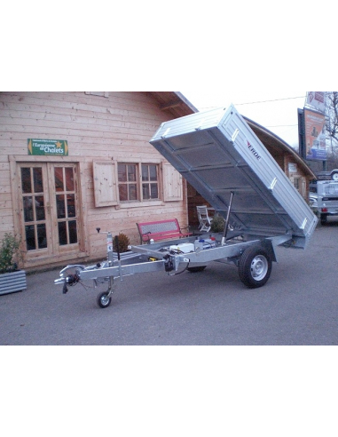 REMORQUE BENNE ERDE EXPERT BE 150 ELEC