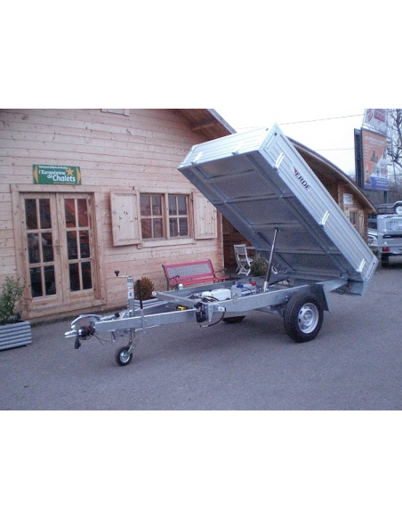 REMORQUE BENNE ERDE EXPERT BE 150 ELEC