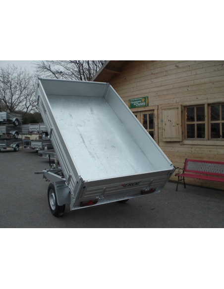 REMORQUE BENNE ERDE EXPERT BE 150 ELEC
