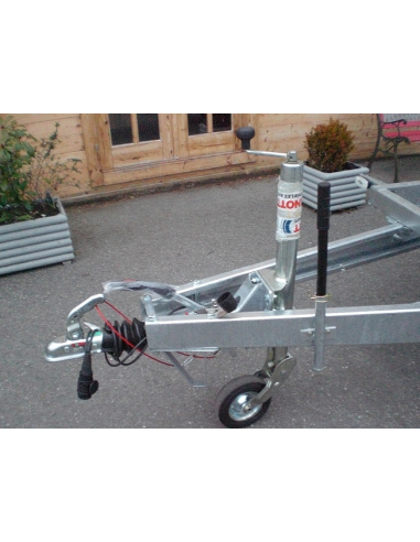 REMORQUE BENNE ERDE EXPERT BE 150 ELEC