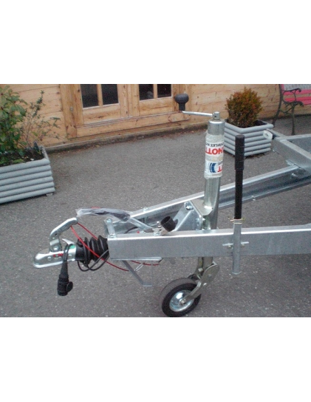 REMORQUE BENNE ERDE EXPERT BE 150 ELEC