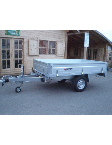 REMORQUE BENNE ERDE EXPERT BE 150 ELEC