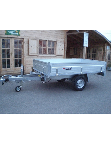 REMORQUE BENNE ERDE EXPERT BE 150 ELEC