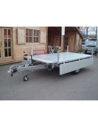 REMORQUE BENNE ERDE EXPERT BE 150 ELEC