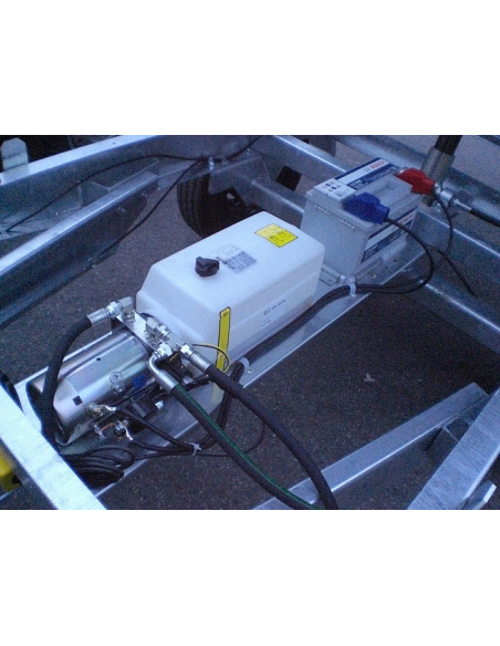 REMORQUE BENNE ERDE EXPERT BE 150 ELEC