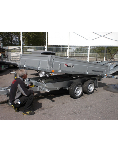 Remorque Benne ERDE EXPERT BE 162 MANU