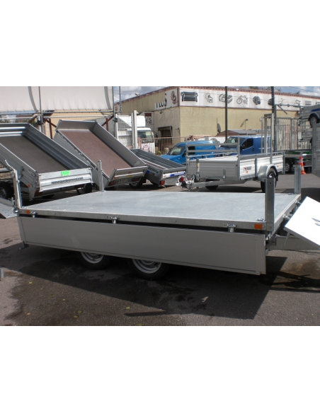 Remorque tri benne ERDE EXPERT BE162TBELEC