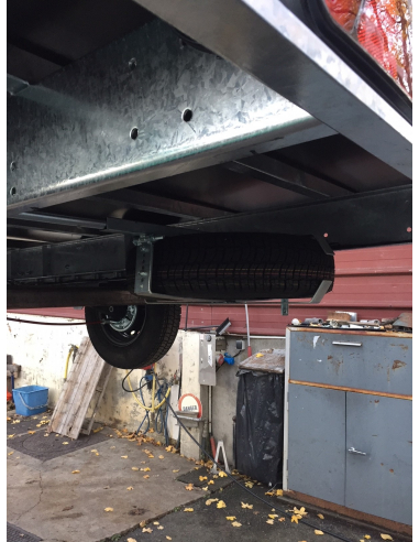 Remorque plateau basculant