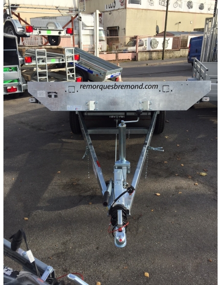 Remorque plateau basculant