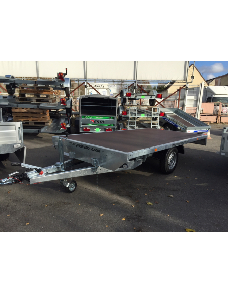 Remorque plateau basculant