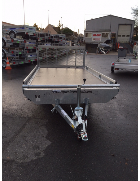 Remorque plateau basculant