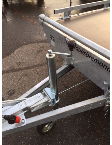 Remorque plateau basculant