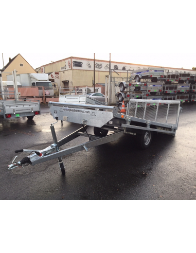 Remorque plateau basculant