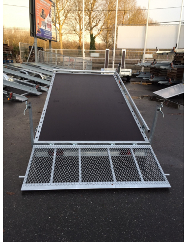 Remorque plateau basculant