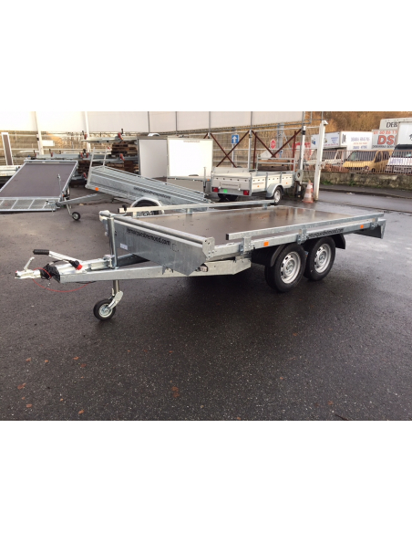 Remorque plateau 2 essieux RIS340F200