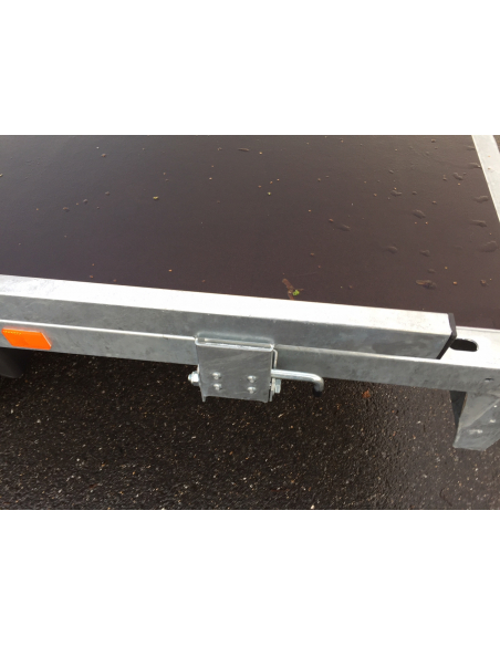 Remorque plateau 2 essieux RIS340F200