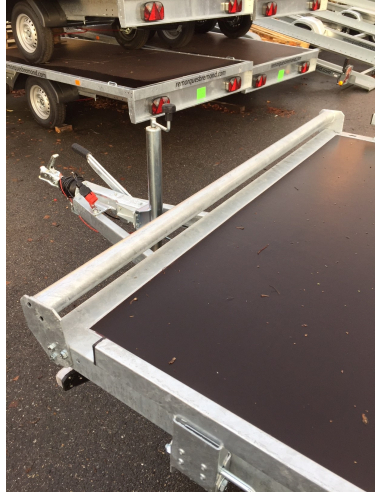 Remorque plateau 2 essieux RIS340F200