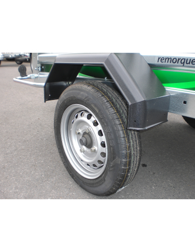 Remorque ERDE DAXARA 168 Pack Capot