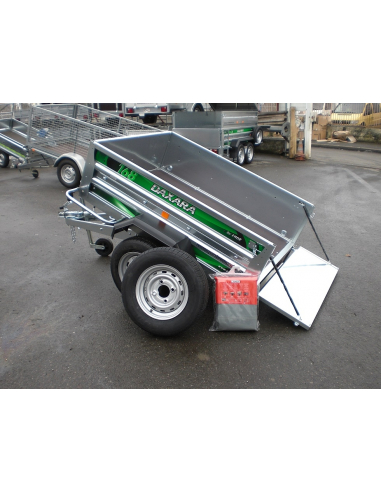 Remorque ERDE DAXARA 168 Pack Capot