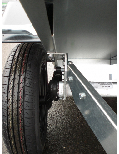 Remorque ERDE Daxara 158 pack capot