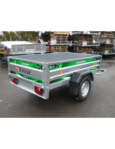 Remorque ERDE DAXARA 238 Pack Capot