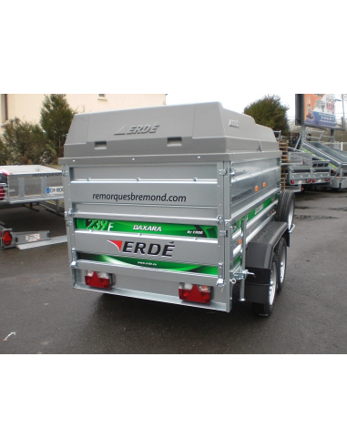 Remorque ERDE DAXARA 239x4 Pack Capot
