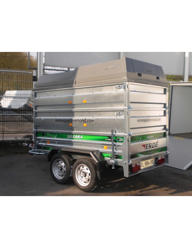 Remorque ERDE DAXARA 239x4 Pack Capot