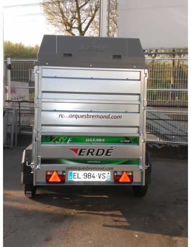 Remorque ERDE DAXARA 239x4 Pack Capot