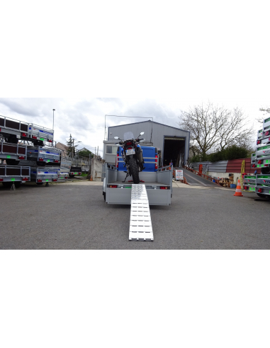 Rampe Moto Aluminium Pliable 680 kg –... Rampe Moto Aluminium Pliable 680 kg –...