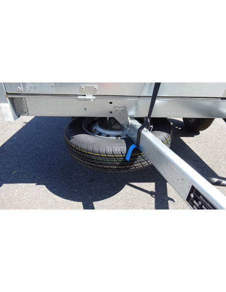 Remorque BRENDERUP 3205 - Roue de secours Remorque BRENDERUP 3205 - Roue de secours