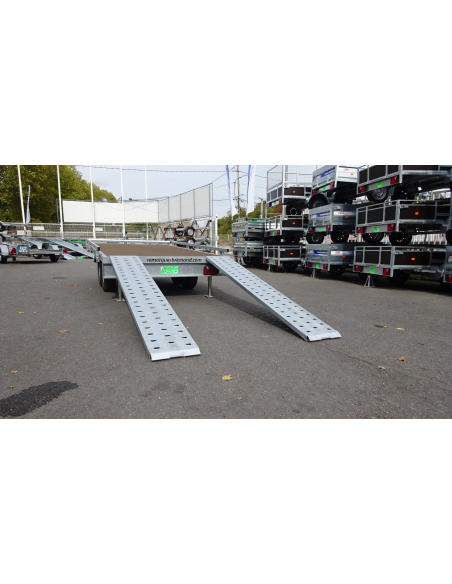 Remorque plateau 2 essieux RIS340F200