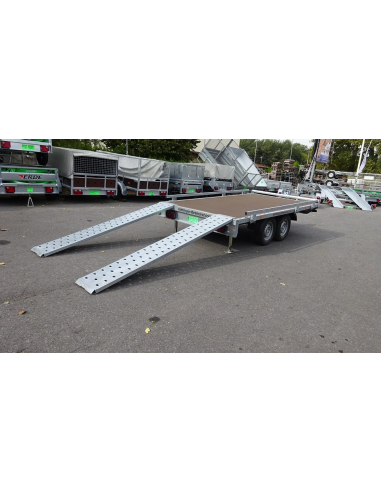 Remorque plateau 2 essieux RIS340F200
