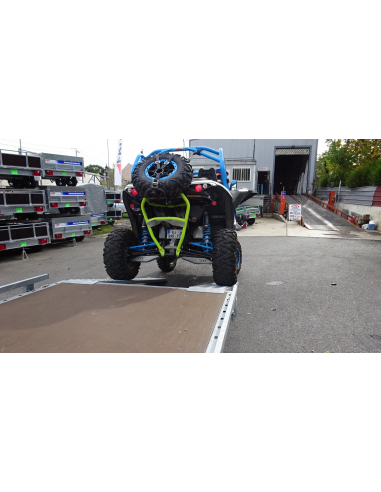 Remorque plateau 2 essieux RIS340F200