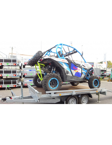 Remorque plateau 2 essieux RIS340F200