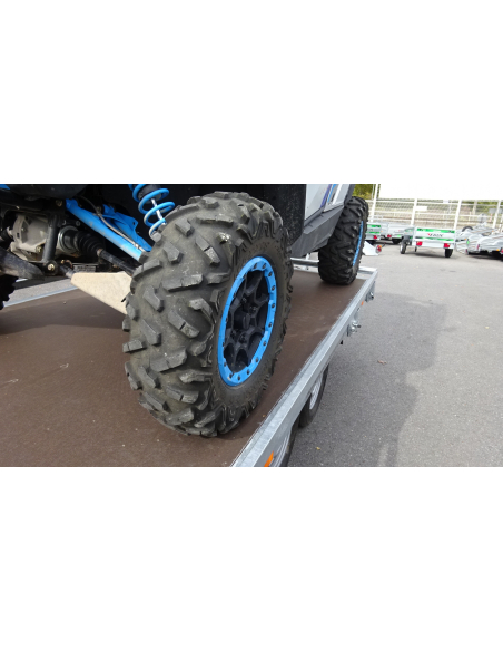 Remorque plateau 2 essieux RIS340F200
